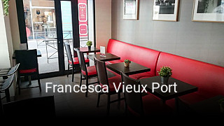 Réserver une table chez Francesca Vieux Port maintenant