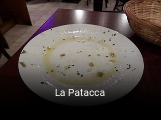 Réserver une table chez La Patacca maintenant