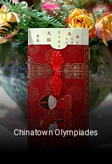 Chinatown Olympiades réservation de table
