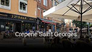 Creperie Saint Georges réservation en ligne