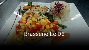 Brasserie Le D3 réservation en ligne
