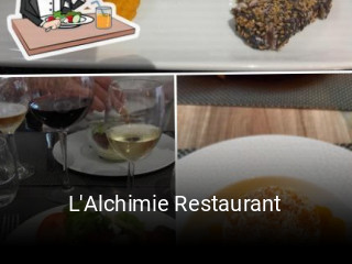 Réserver une table chez L'Alchimie Restaurant maintenant