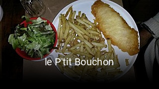 le P'tit Bouchon réservation de table