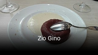 Zio Gino réservation de table