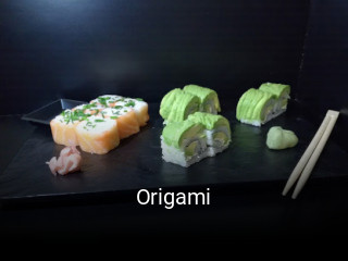 Origami réservation de table