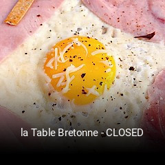 la Table Bretonne - CLOSED réservation de table