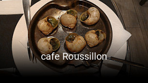 cafe Roussillon réservation en ligne