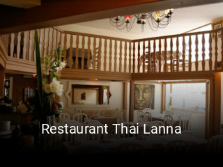 Réserver une table chez Restaurant Thai Lanna maintenant