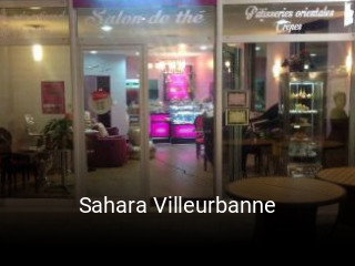 Sahara Villeurbanne réservation de table
