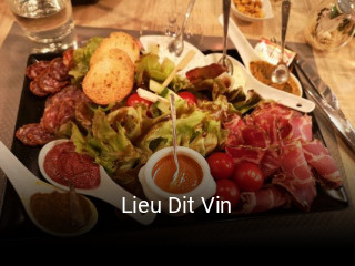 Lieu Dit Vin réservation en ligne