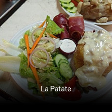 Réserver une table chez La Patate maintenant