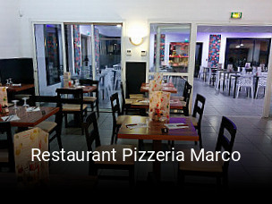 Restaurant Pizzeria Marco réservation