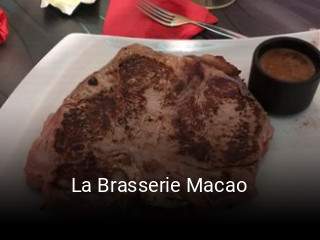 La Brasserie Macao réservation de table
