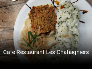 Cafe Restaurant Les Chataigniers réservation de table
