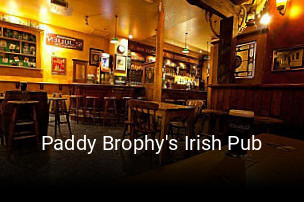 Réserver une table chez Paddy Brophy's Irish Pub maintenant