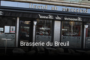 Brasserie du Breuil réservation de table