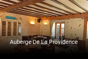 Auberge De La Providence réservation