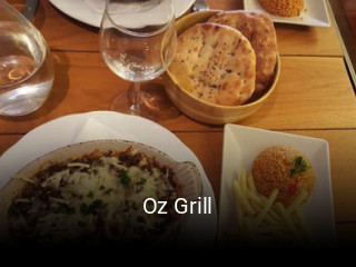 Oz Grill réservation de table
