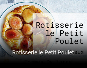 Rotisserie le Petit Poulet réservation