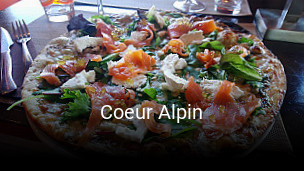 Coeur Alpin réservation de table