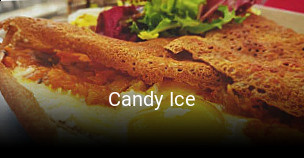 Candy Ice réservation de table