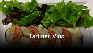 Tartines Vins réservation