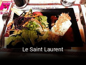 Le Saint Laurent réservation de table