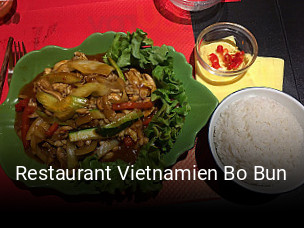 Restaurant Vietnamien Bo Bun réservation de table