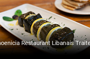 Réserver une table chez Phoenicia Restaurant Libanais Traiteur maintenant