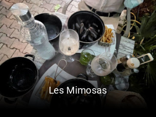 Réserver une table chez Les Mimosas maintenant