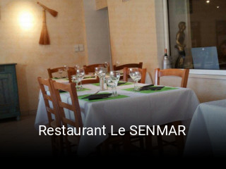 Réserver une table chez Restaurant Le SENMAR maintenant