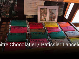 Réserver une table chez Maitre Chocolatier / Patissier Lancelot maintenant