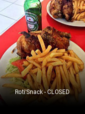 Réserver une table chez Roti'Snack - CLOSED maintenant