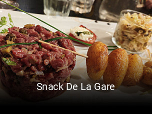 Snack De La Gare réservation en ligne