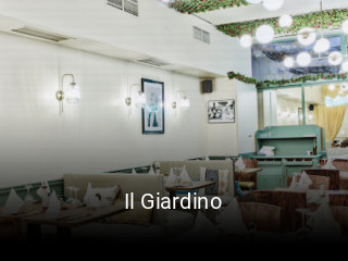 Il Giardino réservation de table