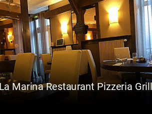 La Marina Restaurant Pizzeria Grill réservation de table
