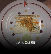 L'Ane Qui Rit réservation de table
