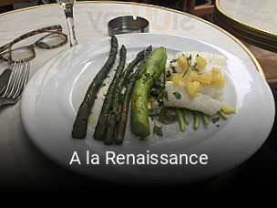 A la Renaissance réservation