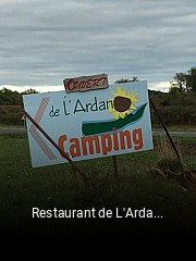 Restaurant de L'Ardan réservation de table