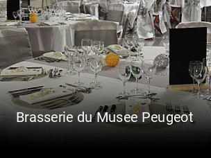 Brasserie du Musee Peugeot réservation