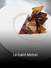 Le Saint Michel réservation de table