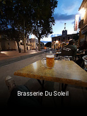 Brasserie Du Soleil réservation en ligne