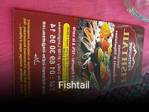 Fishtail réservation de table