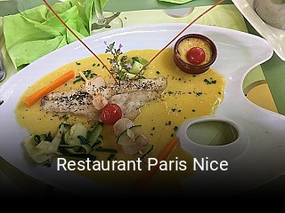 Réserver une table chez Restaurant Paris Nice maintenant