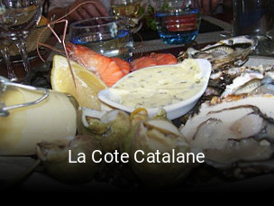 La Cote Catalane réservation de table