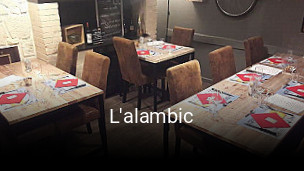 L'alambic réservation de table
