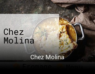Chez Molina réservation