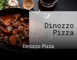 Dinozzo Pizza réservation de table