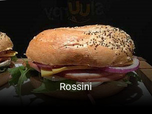 Rossini réservation de table