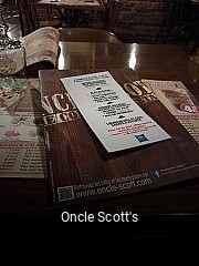 Oncle Scott's réservation de table